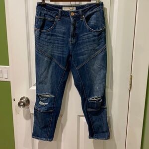 Marc Jacobs Button Fly Ex-Boyfriend Distressed